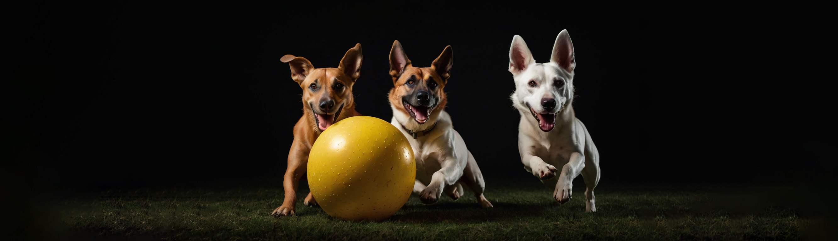 Leonardo_Kino_XL_Dogs_playing_with_a_big_yellow_ball_Black_bac_2 (1)
